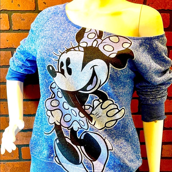 Official Disney Minnie Mouse Scoop Neck VERY RARE Employee / Film Crew Store - Picture 2 of 8